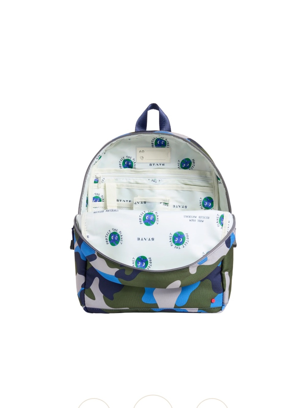 STATE Green & Blue Checkerboard Backpack - Picture 5 of 5